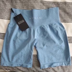 NWT NVGTN Sky Blue Pro Shorts